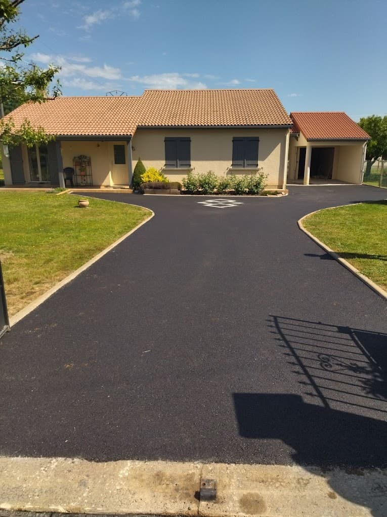 Création d'allée carrossable